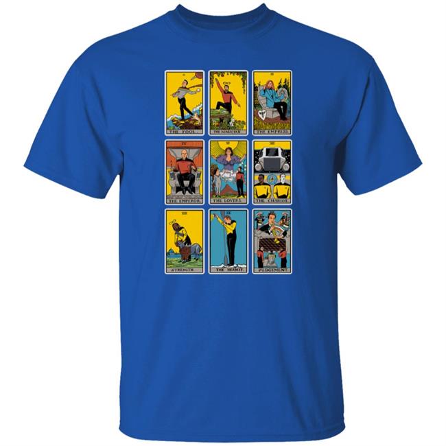 Jim The Next Generation Tarot Spread Shirt Jimllpaintit Jim Jimllpaintit The Next Generation Tarot Spread Shirt