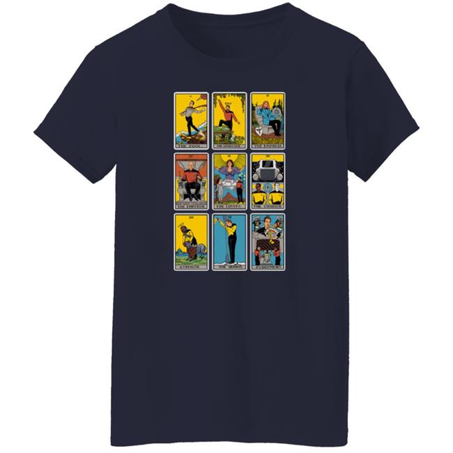 Jim The Next Generation Tarot Spread Shirt Jimllpaintit Jimllpaintit Jim The Next Generation Tarot Spread Shirt