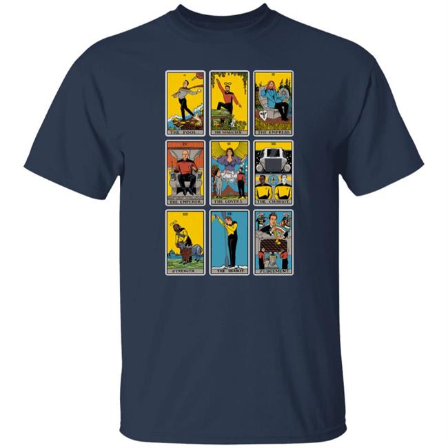 Jim The Next Generation Tarot Spread Shirt Jimllpaintit Jim Jimllpaintit The Next Generation Tarot Spread Shirt