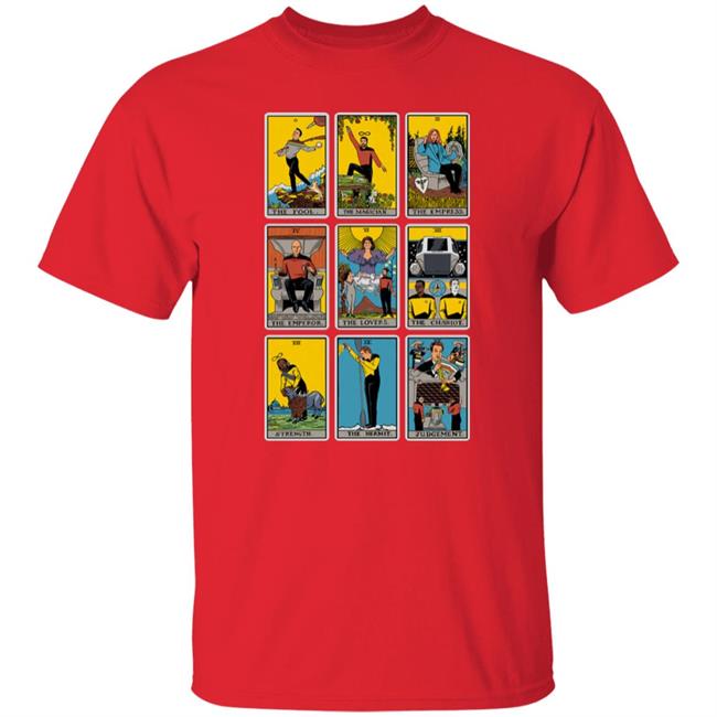 Jim The Next Generation Tarot Spread Shirt Jimllpaintit Jimllpaintit Jim The Next Generation Tarot Spread Shirt