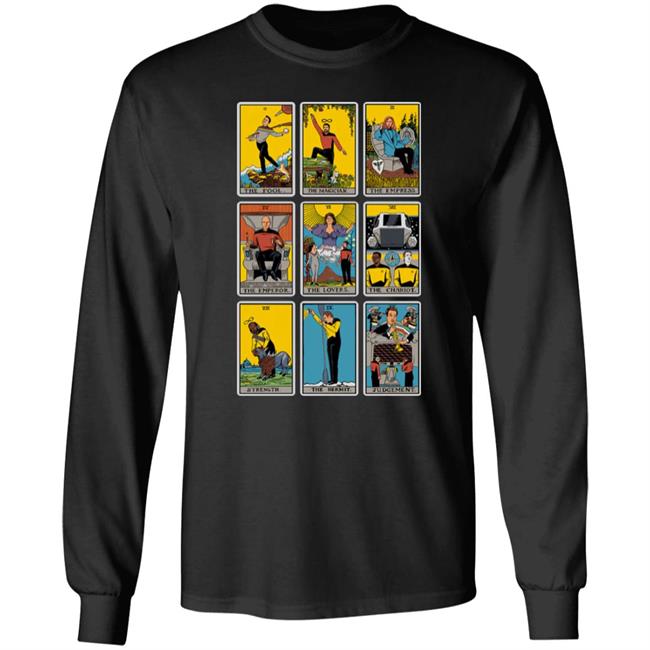 Jim The Next Generation Tarot Spread Shirt Jimllpaintit Jimllpaintit Jim The Next Generation Tarot Spread Shirt
