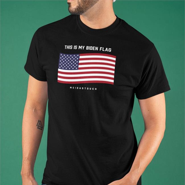 Black This Is My Biden Flag Tee Meidastouch Store