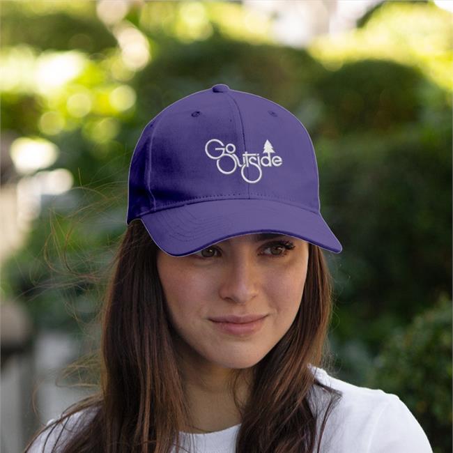 Go Outside Tree Embroidered Hat