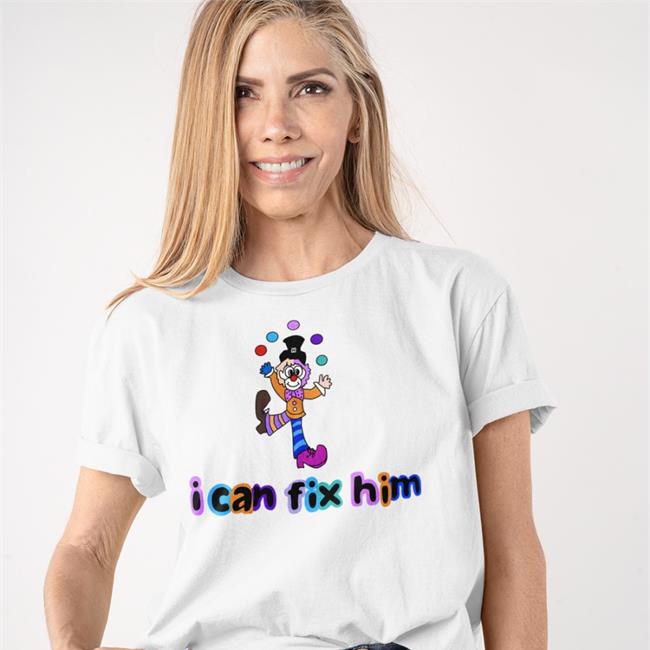Chrissy Chlapecka I Can Fix Him Long Sleeve T Shirt White