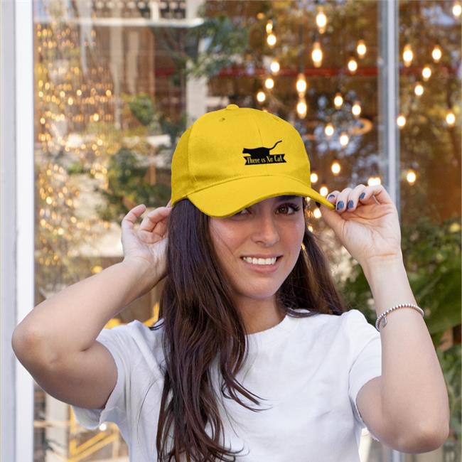 There Is No Cat Embroidered Hat There Is No Cat In This Image Embroidered Hat