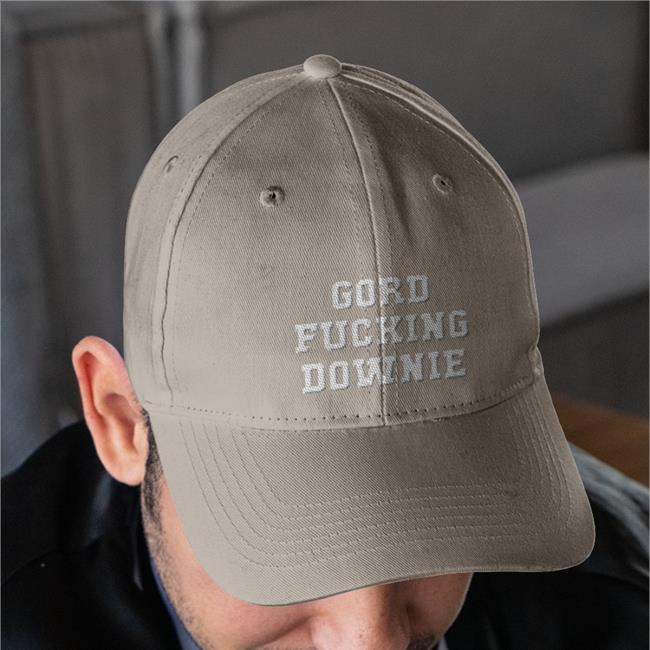 Jeff Ament's Army Gord Fuckin Downie Long Sleeve Tee Shirt Black