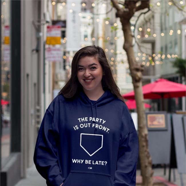 The Party Is Out Front Why Be Late T Shirt