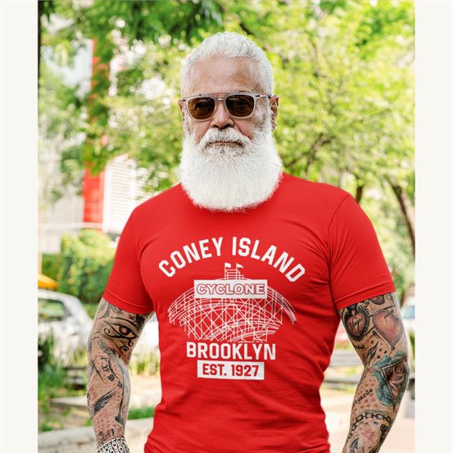 Coney Island Cyclone Brooklyn Shirt Tommyinnit Red