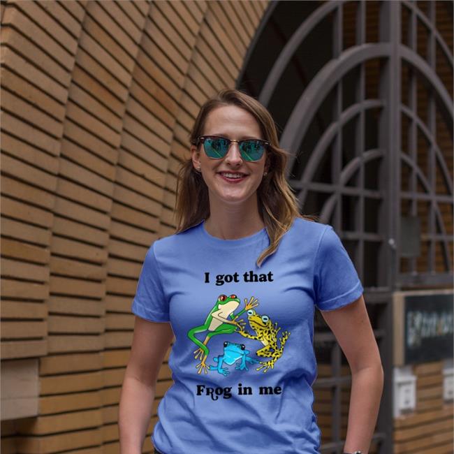 Thegoodshirts I Got That Frog In Me Tee Good Shirts Merch