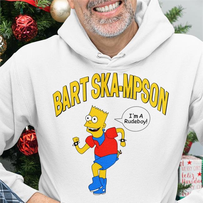 Shirts That Go Hard Bart Ska-Mpson I'm A Rudeboy Sweatshirt Shirtsthtgohard