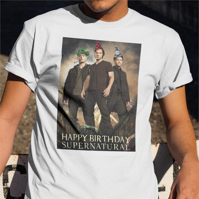 Happy Birthday Supernatural Shirt Misha Collins Mishacollins