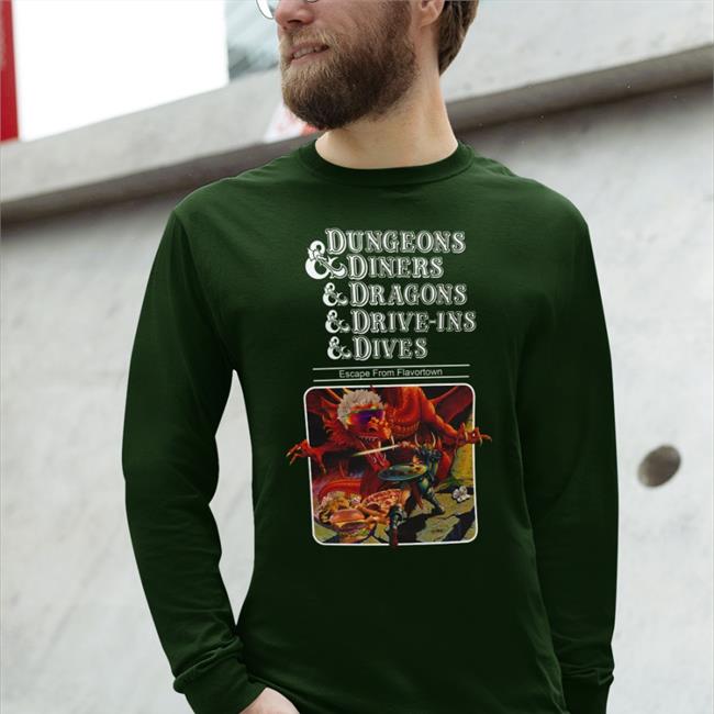 Shirts That Go Hard Dungeons Diners Dragons Drive-Ins Dives T Shirt Shirtsthtgohard