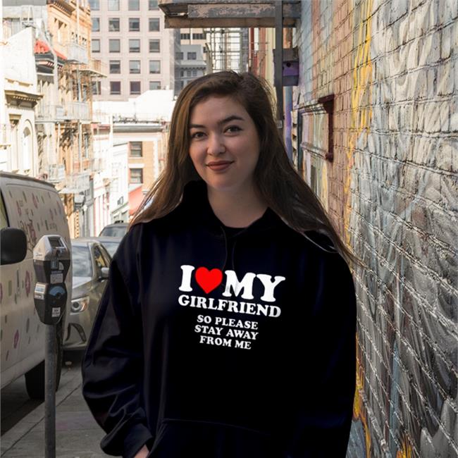 I Love My Girlfriend So Please Stay Away From Me Shirt Zyas