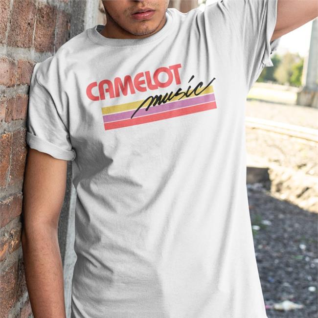 Camelot Music Shirt Super 70S Sportsl Store White