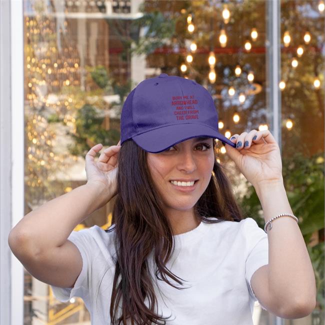 Dante Hall Bury Me At Arrowhead And I Will Cheer From The Grave Twill Cap