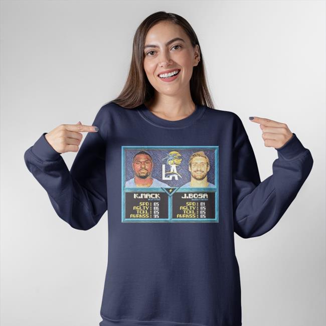 Electric Duo Funny T Shirt K.Mack Vs J.Bosa Electric Duo Funny T Shirt