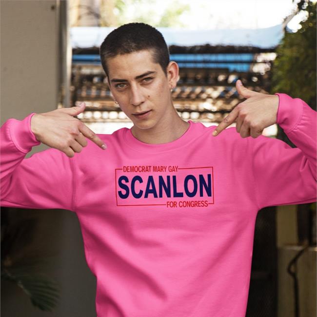 Democrat Mary Gay Scanlon For Congress Sweatshirt Mary Gay Scanlon