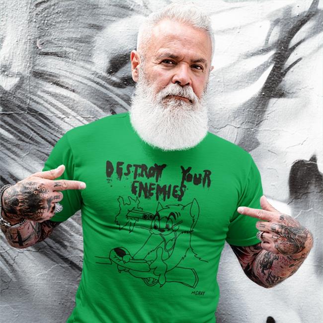 Really Good Artist Merch Matt Gray Destroy Your Enemies Tom Shirt