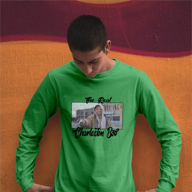 The Real Charleston Bob Shirt Charleston White Online Merch Say Cheese