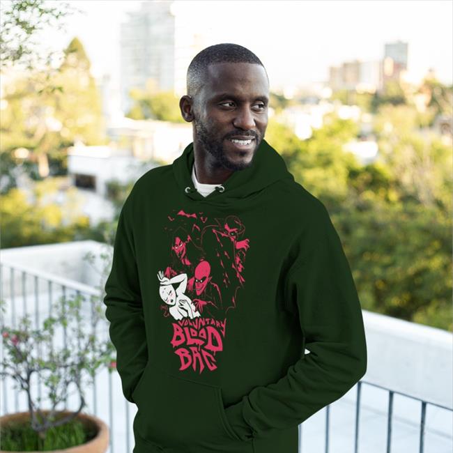 Voluntary Blood Bag Hoodie Sweatshirt Theyetee