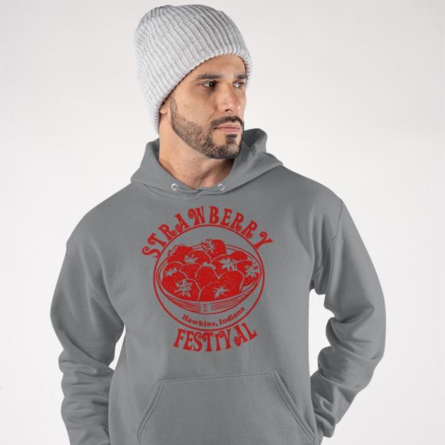 Strawberry Hawkins Indiana Festival T Shirt