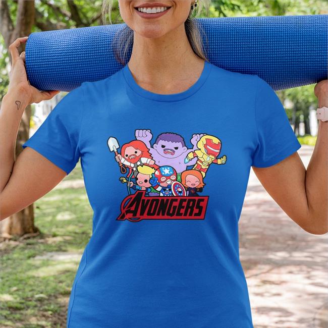 Ginger Gonzaga Avongers Tee Shirts