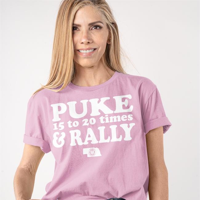 BBB Printing StorePuke 15 To 20 Times And Rally Hoodied Sweatshirt