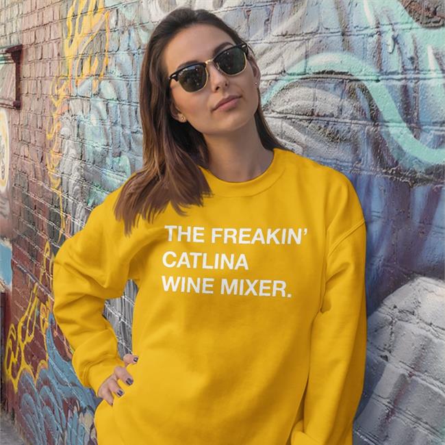 Obvious Store The Freakin' Catalina Wine Mixer Sweatshirt Royal