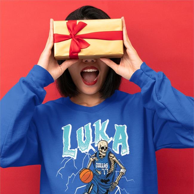 Drakon Apparel Merch Luka Doncic Dallas Skeleton Shirt