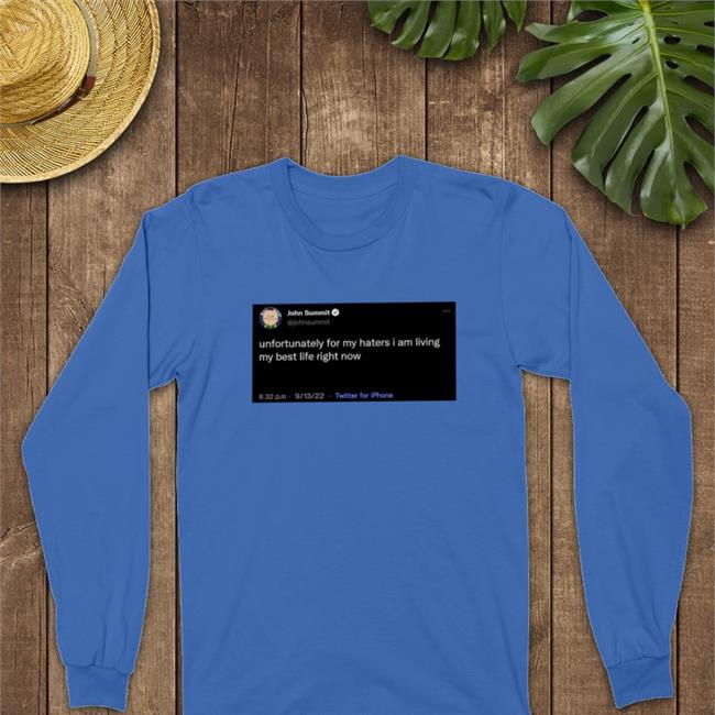 Luis Wearing John Summit Twitter Shirts