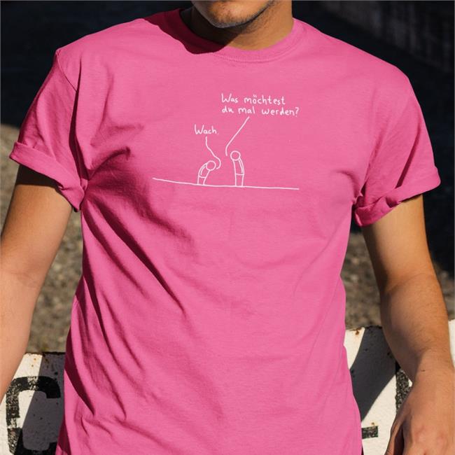 Krieg Und Freitag Was Mochtest Du Mal Werden Wach Shirt Kriegundfreitag