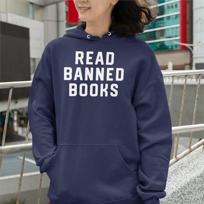 The Bitter Southerner Store Read Banned Books T-Shirt Navy