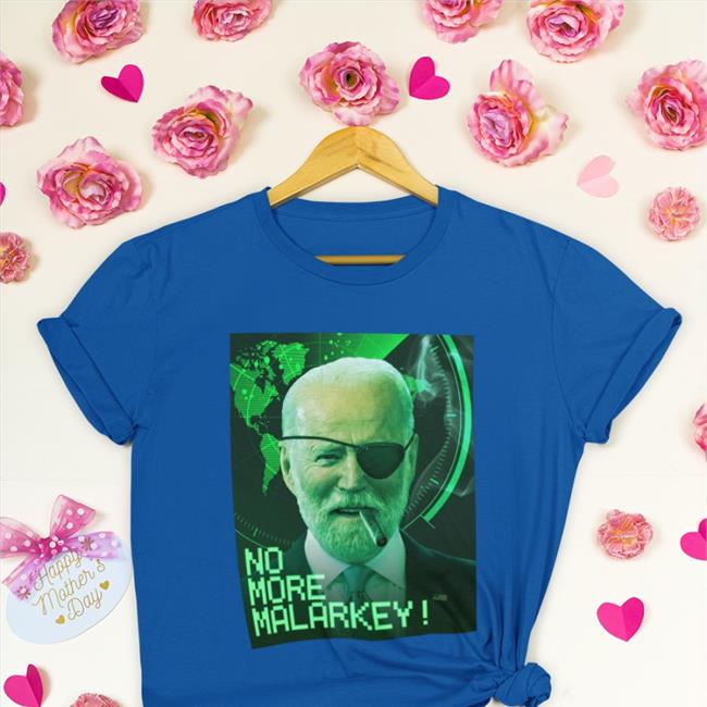 Meidastouch Merch No More Malarkey Dark Brandon Shirt Black
