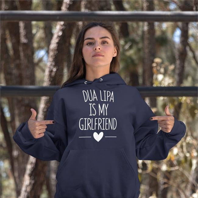 Dua Lipa Is My Girlfriend T Shirt Angele Black