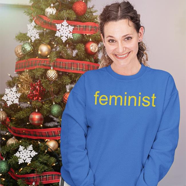 PhilanthropyGal Feminist Sweatshirt Navy