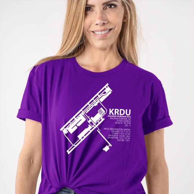Airport-Tees Krdu / Rdu Raleigh Durham International Shirt Katie Mack