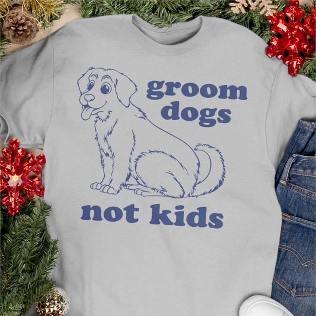 Groom Dogs Not Kids Shirt Gays Against Groomers Merch Andrew Lawrence