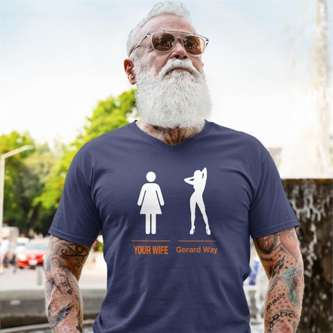 Funny Your Wife Gerard Way Shirt Kara Your Wife Gerard Way T Shirts