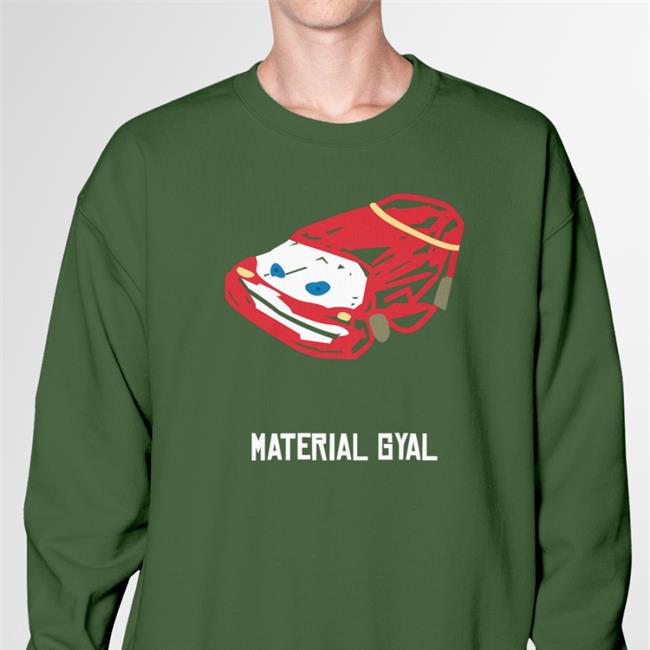 Material Gyal Shirt Black Michela Im At Twitchcon
