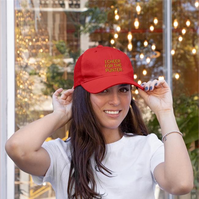 I Cheer For The Punter Cap