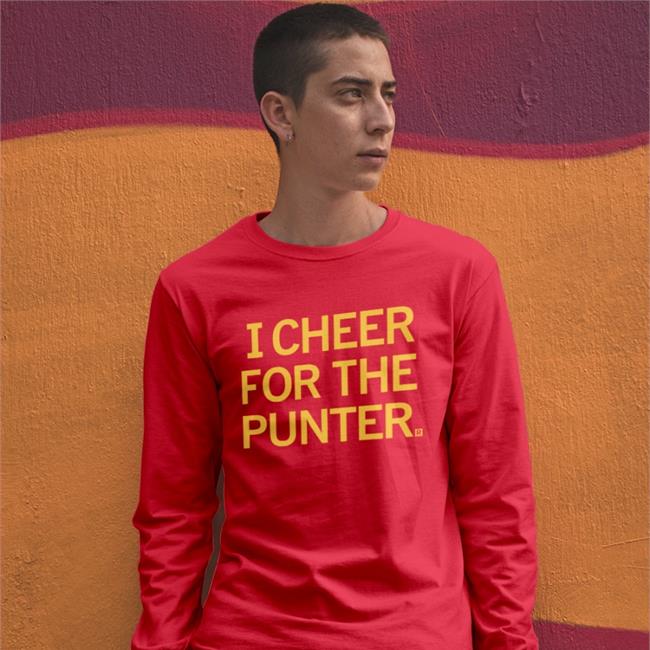 Raygunsite Store I Cheer For The Punter Tee