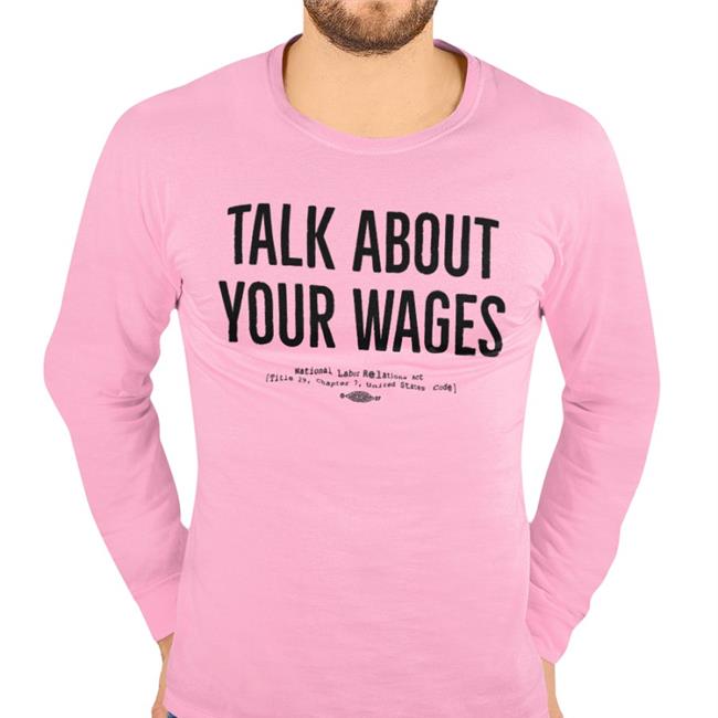 Andrea Wants A Fair Contract Solidaritysuperstore Store Talk About Your Wages Shirt
