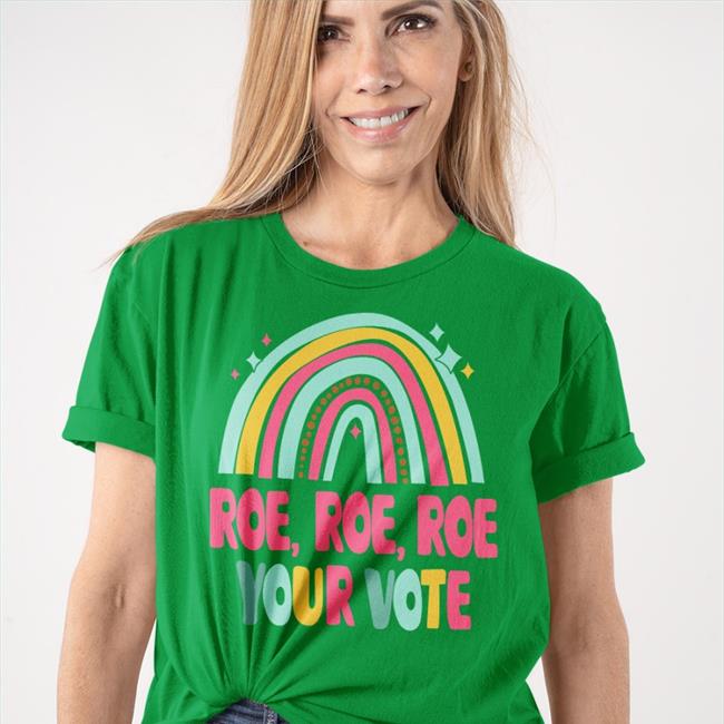 Tonyhussein4 Roe Roe Roe Your Vote Hoodied Sweatshirt