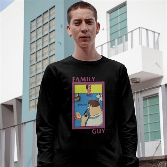 Lost And Found Bootlegs Store Atrophy Wife Family Guy Black Flag Family Man Shirt Family Guy Man Shirt