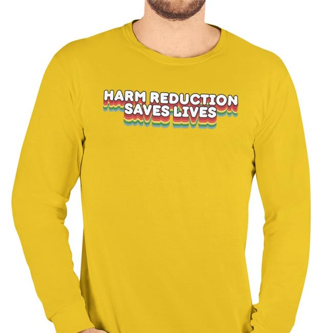 Fruitkace Harm Reduction Saves Lives Shirt Black