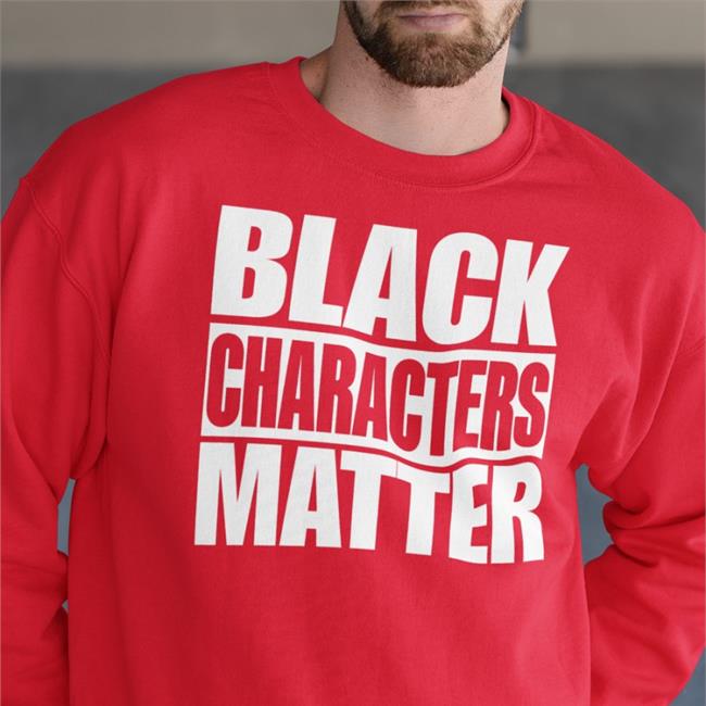 Quinton Williams Black Characters Matter Tee Thegeakshow