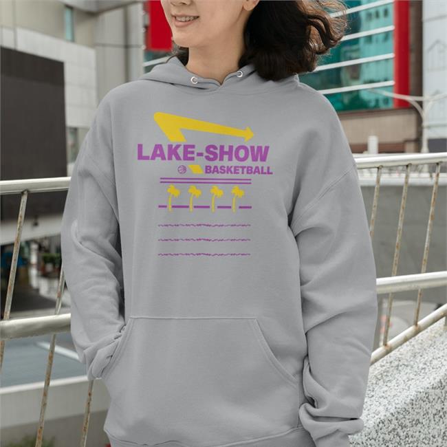 Goldenknightgfx White Lake Show Basketball T Shirt