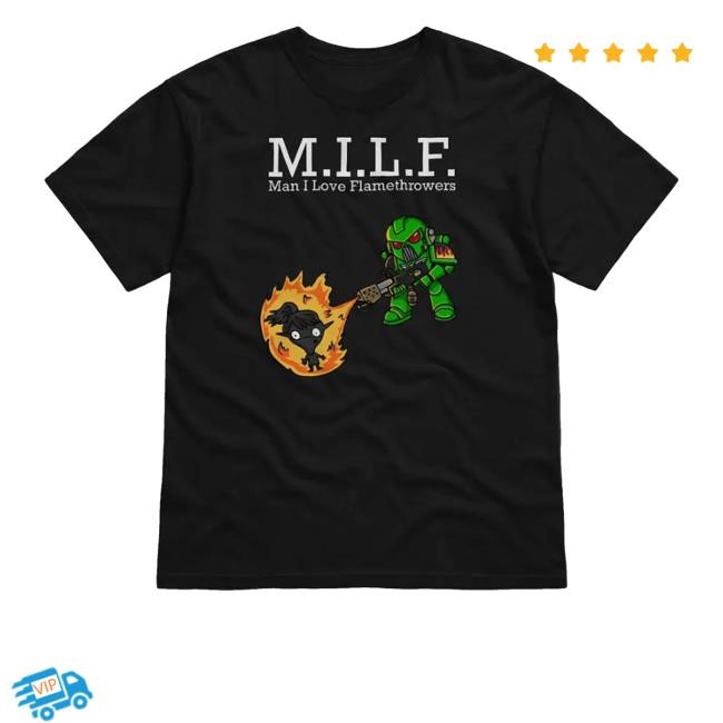 M.I.L.F. Man I Love Flamethrowers Tank Top Krakduk Merch Store