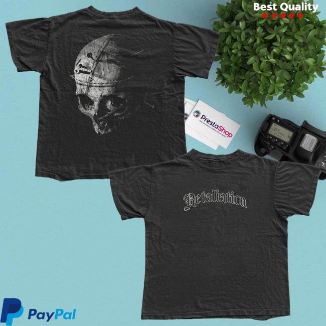 Retaliation Project Shop Store Barbed Skull Sweatshirt