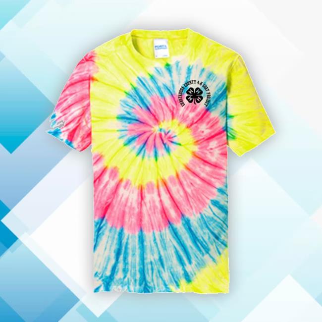 4H - Goats - Tie Dye Tshirt - Adult And Youth Shirt